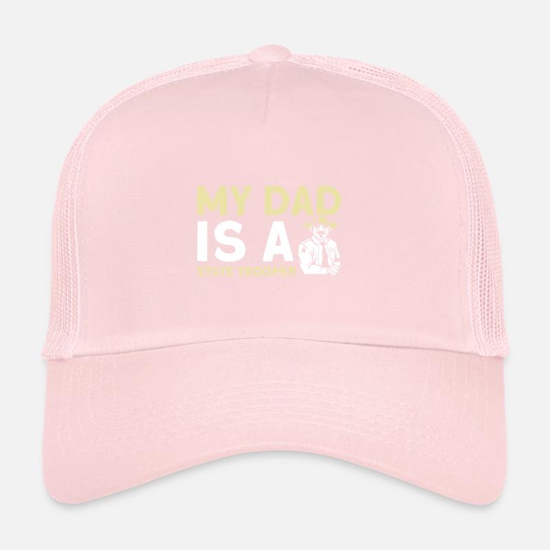 Papa Polizeibeamter Polizeidienst Polizist Trucker Cap