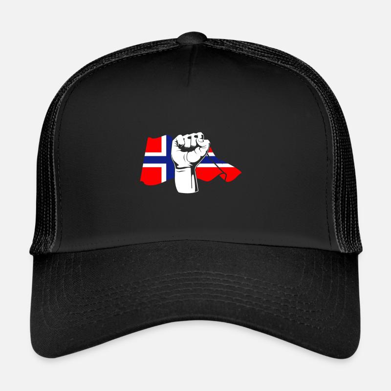 Faust Norweger Skandinavien Norwegen Trucker Cap