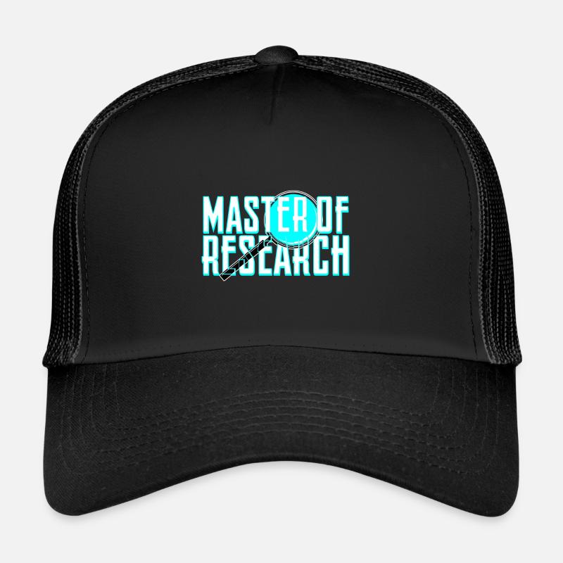 Master of Research Trucker Cap