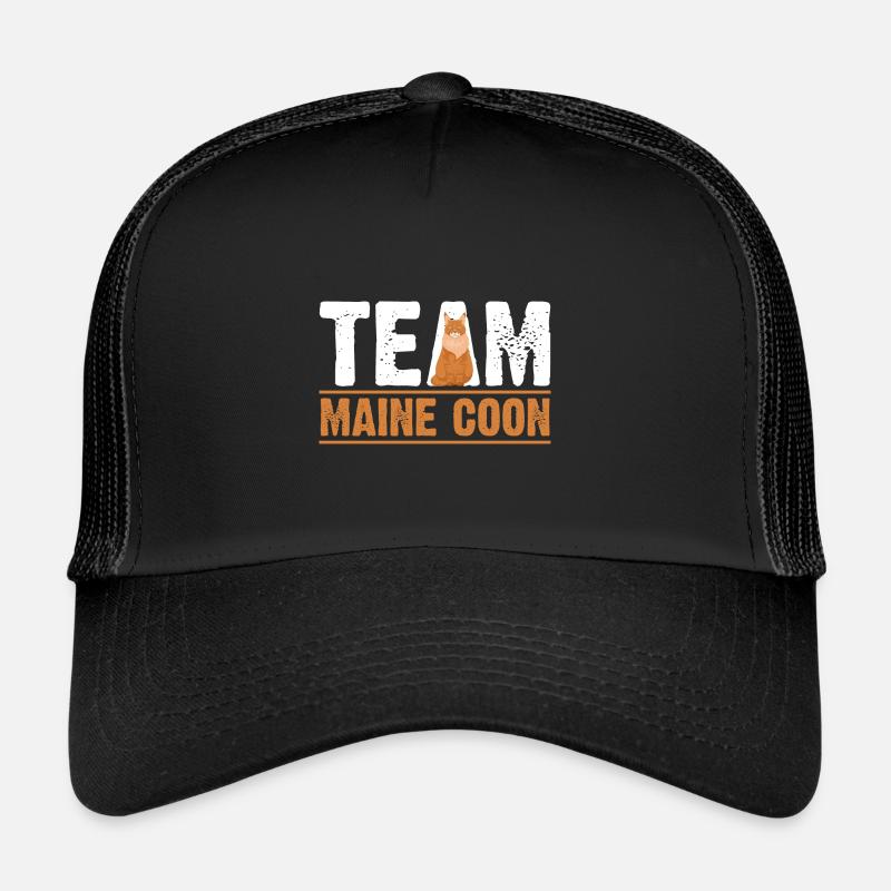 Maine Coon Cat Casquette trucker 