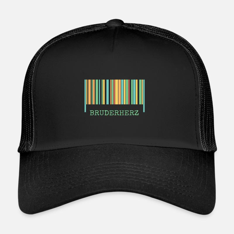 Strichcode bruderherz Trucker Cap