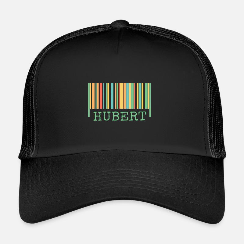 Vatertag Hubert - Trucker Cap - Schwarz/Schwarz