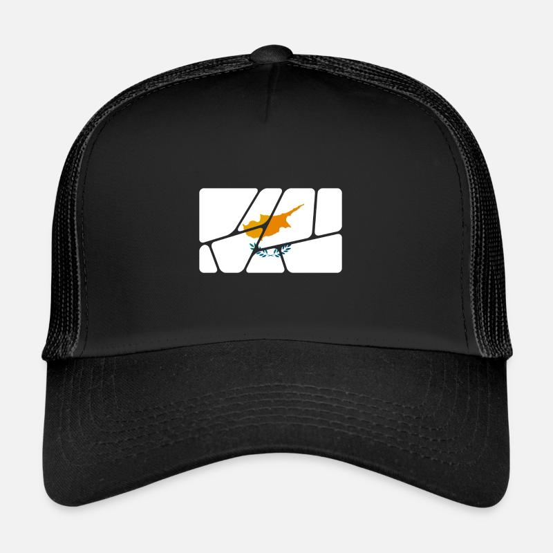 Chypre comme Chypre Casquette trucker 