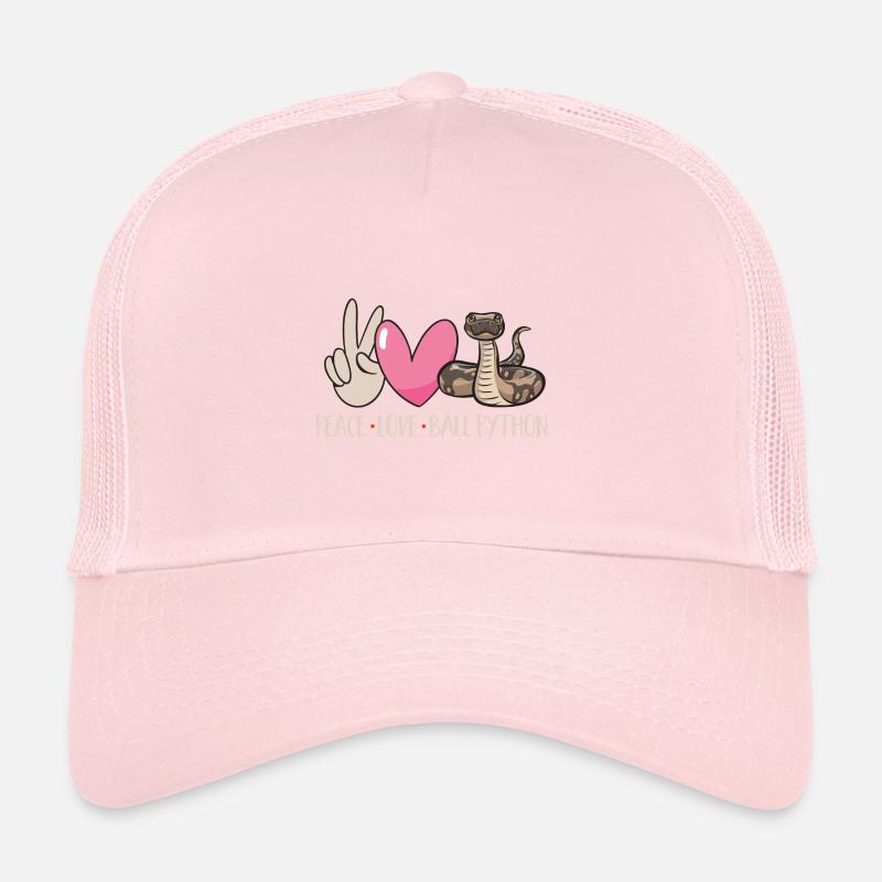Ball Python Snake King Python Casquette trucker 