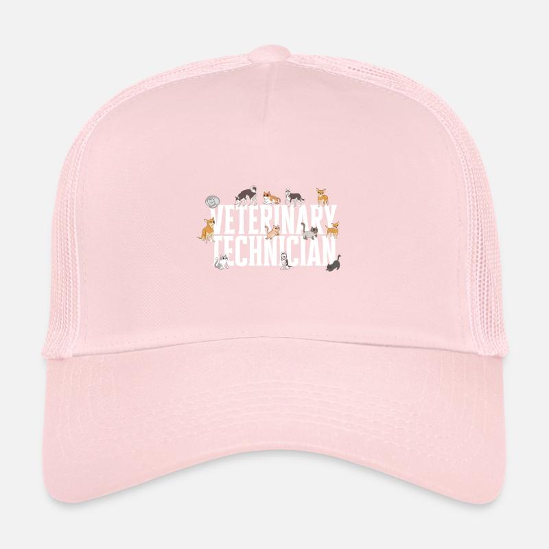 Vet Tech Veterinary Veterinary Technician Trucker Cap