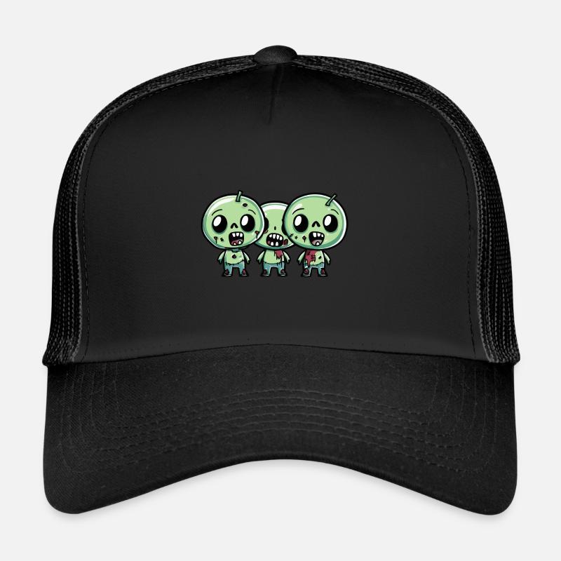 Zombies Halloween Team - Trucker Cap - black/black