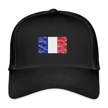 Martinique - Casquette trucker  - noir/noir - Devant