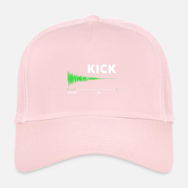 Drum Kick Sound Effect Drums Trucker Cap