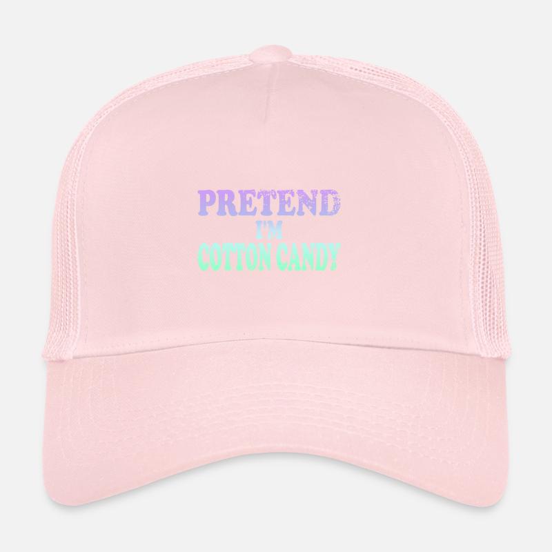 Pretend I'm Cotton Candy Trucker Cap