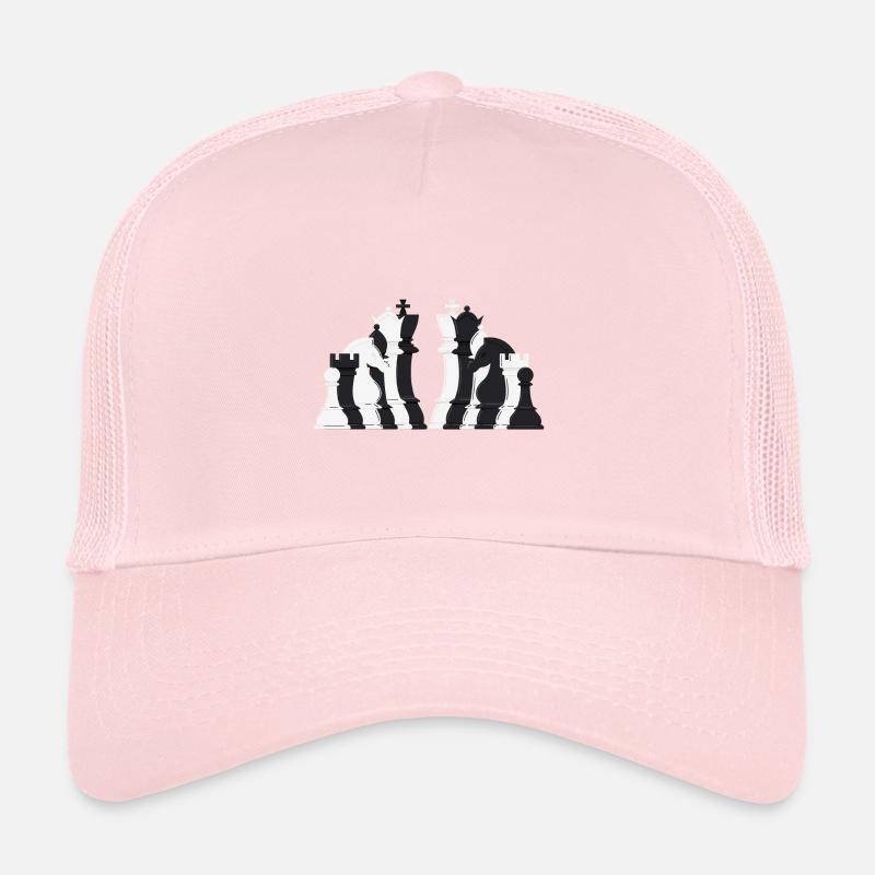 Pièces d’échecs Casquette trucker 