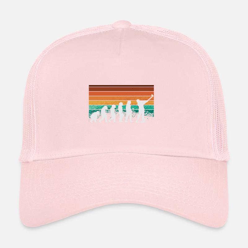 Évolution du golf du singe aux hommes BBall Lovers Casquette trucker 