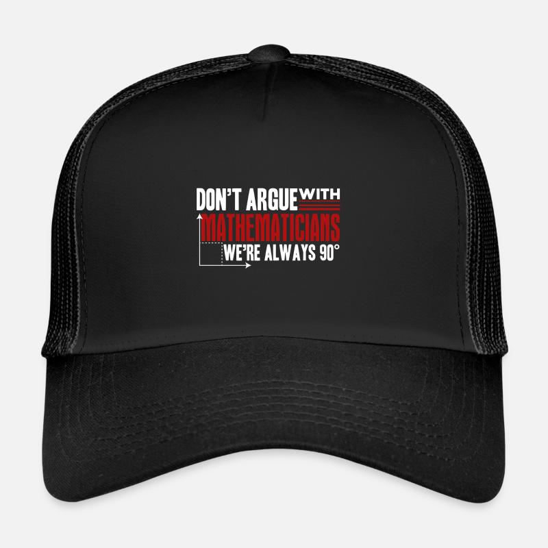 Mathematician Mathematician Job Trucker Cap