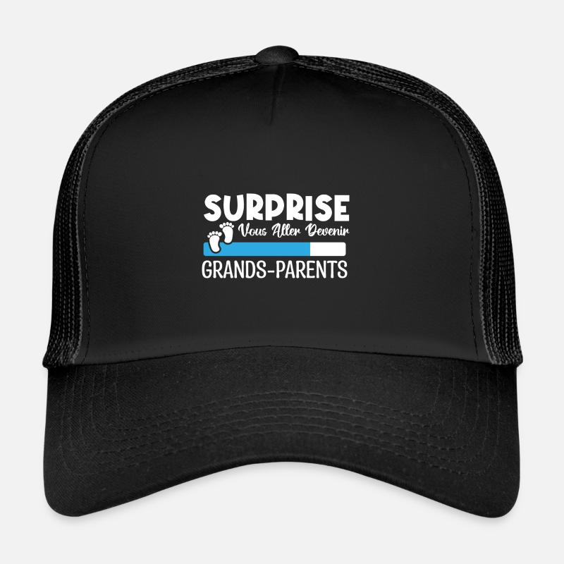 annonce grossesse grands parents. devenir grands. Casquette trucker 