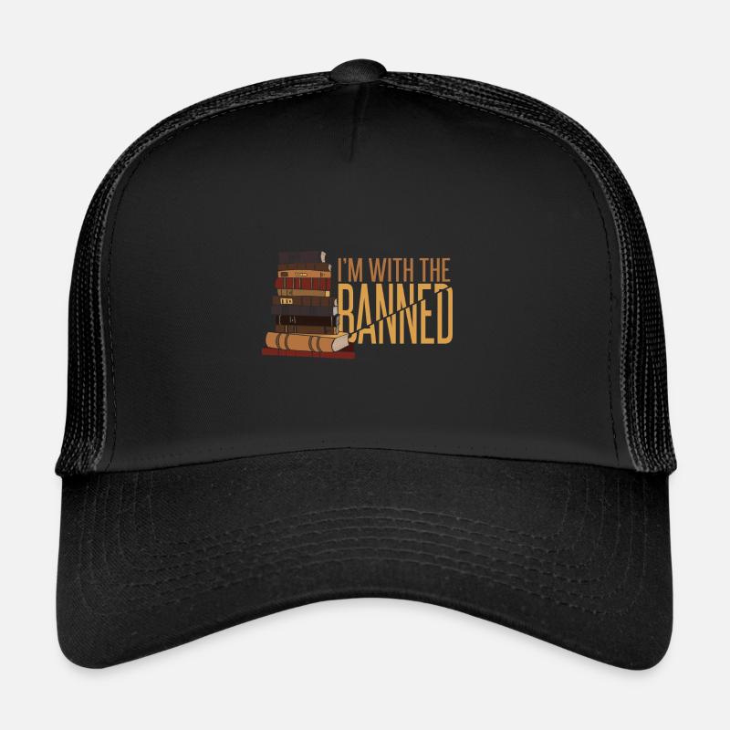 Je suis avec les bannis Casquette trucker 