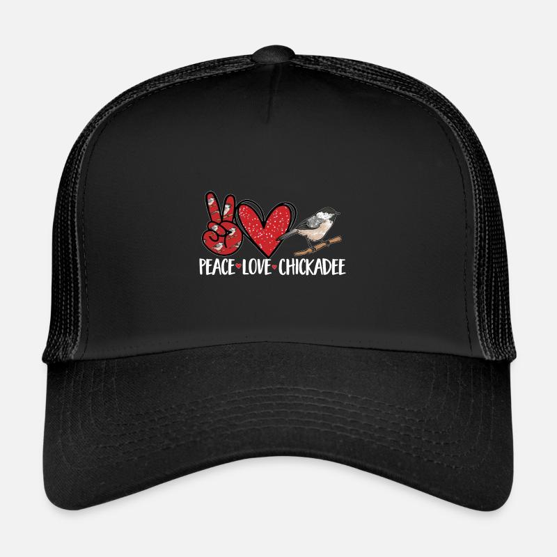 Meise Vogel Chickadee Vogelbeobachtung Trucker Cap