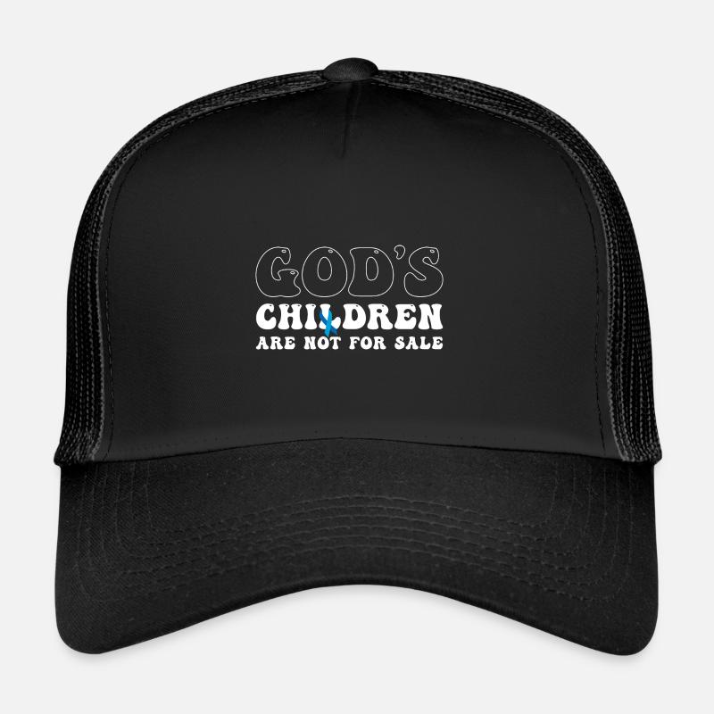 Gottes Kinder stehen nicht zum Verkauf Trucker Cap