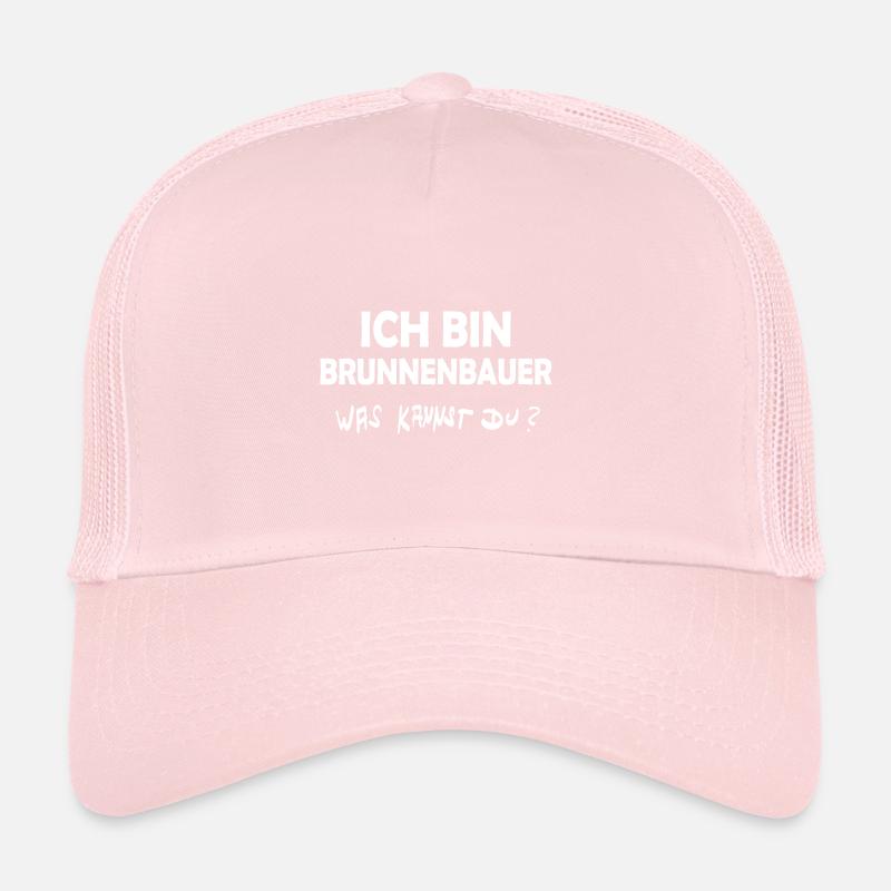 Occupation Brunnenbauer Trucker Cap