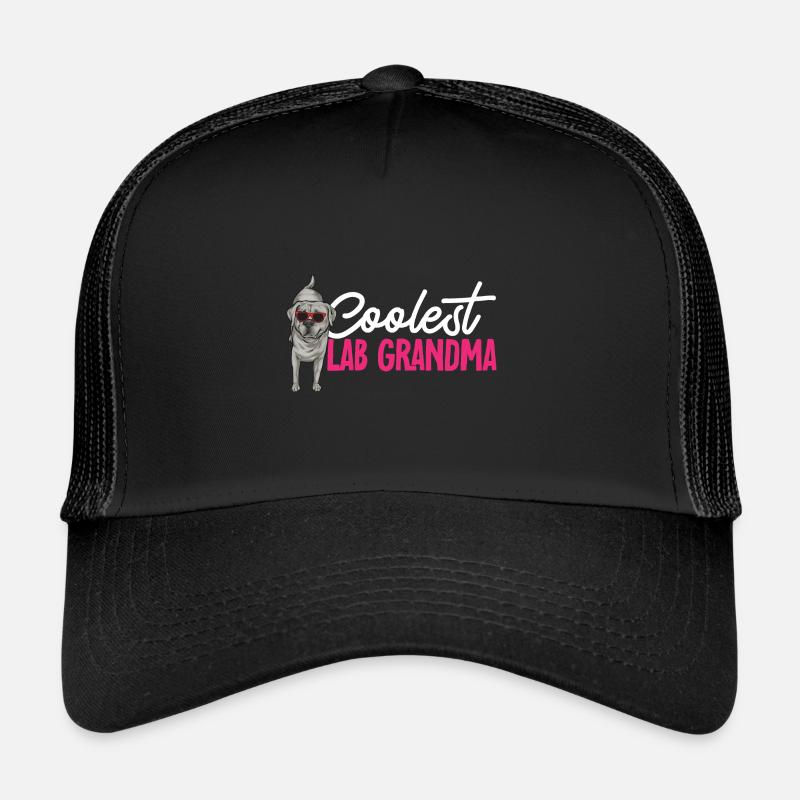 Silver Labrador Retriever Silver Lab Casquette trucker 