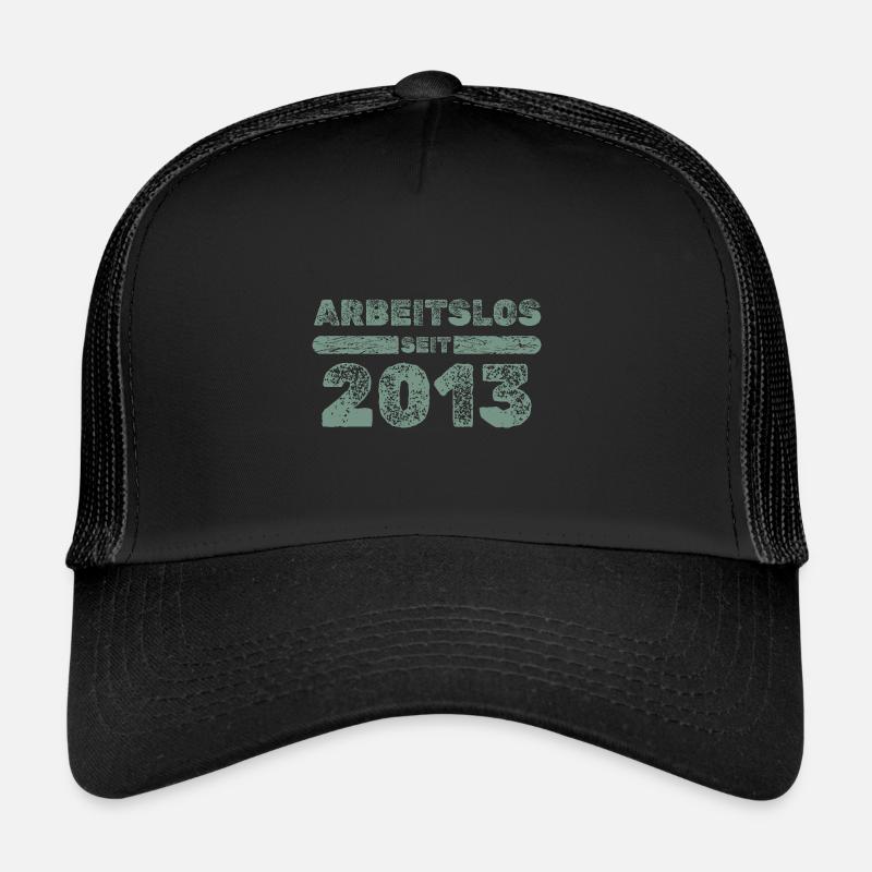 2013 2013 - Trucker Cap - Schwarz/Schwarz