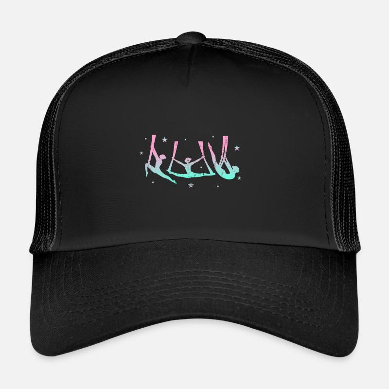 Dames acrobaties athlètes de cirque pente arithmétique Casquette trucker 