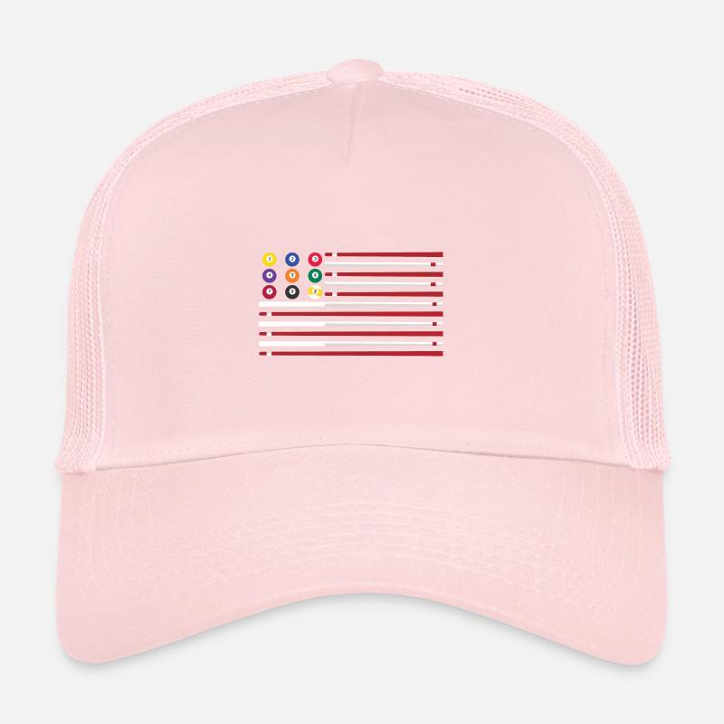 Billard Billardkugel Snooker Pool Poolbillard Trucker Cap