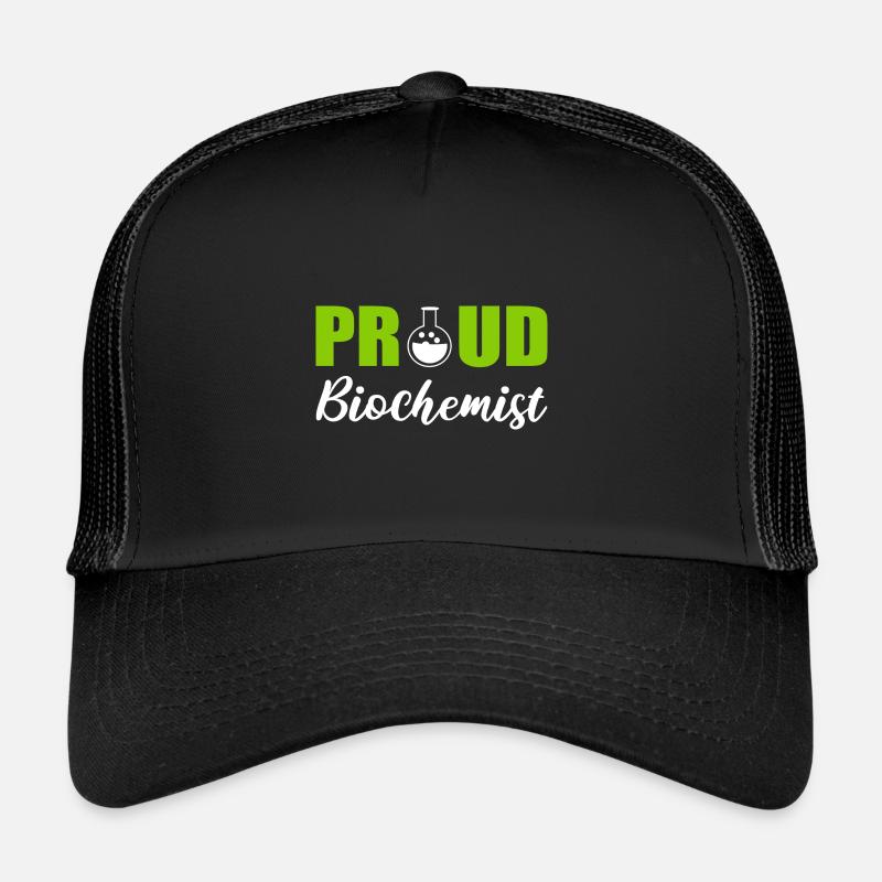 Proud Biochemist Microbiologist Gift Trucker Cap