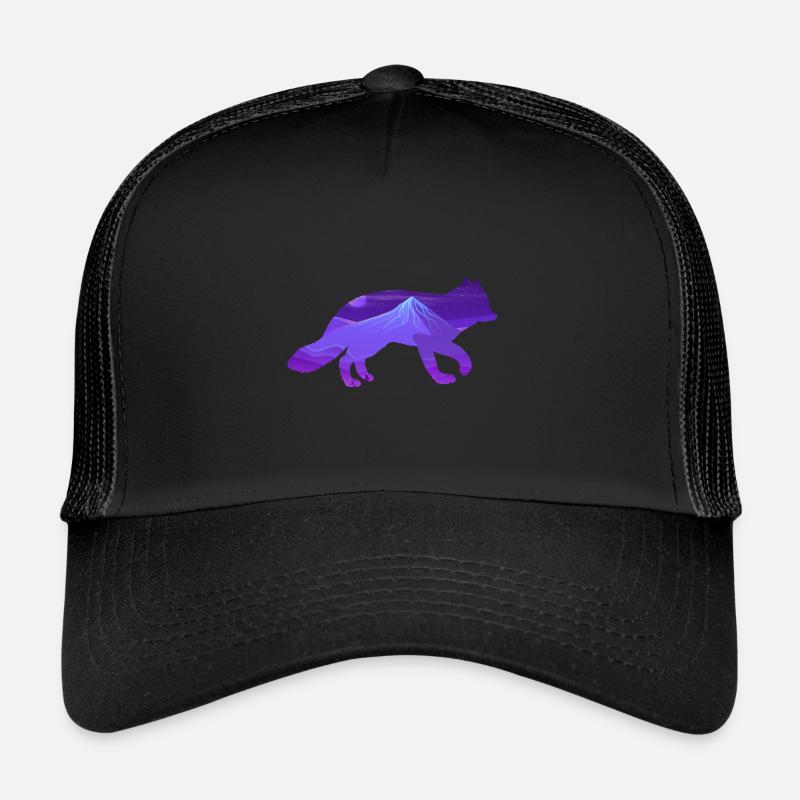 Polarfuchs - Trucker Cap - Schwarz/Schwarz