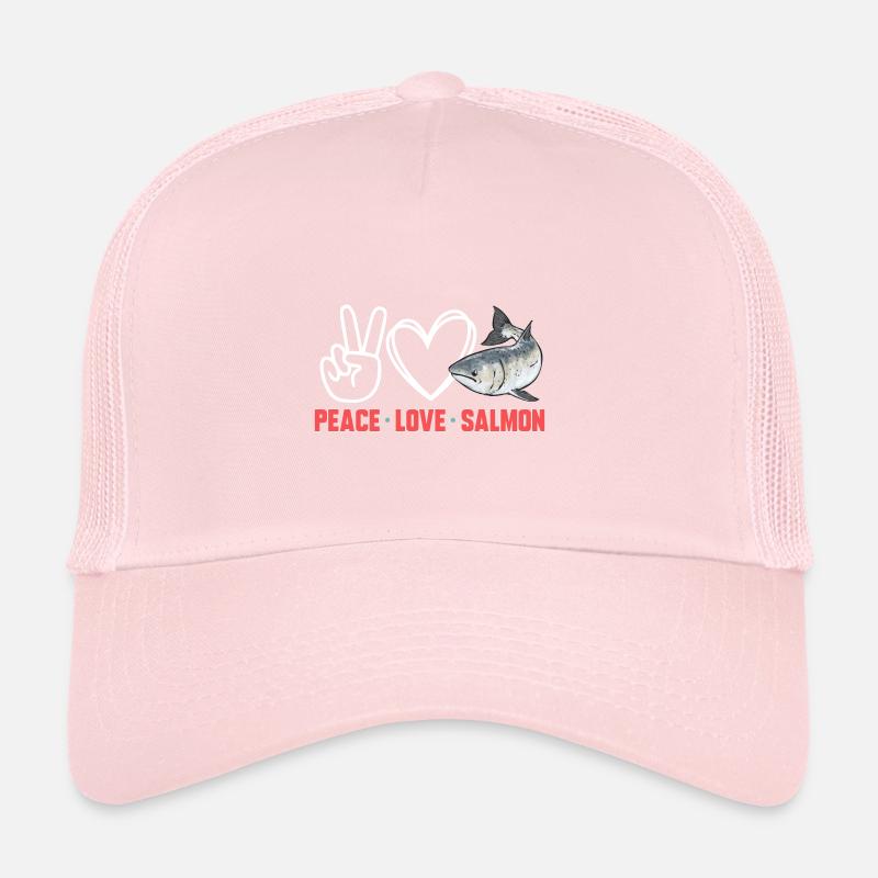 Pêche au saumon Pêcheur de saumon Casquette trucker 