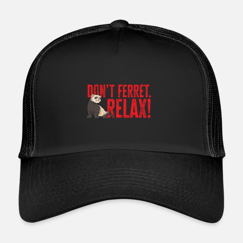 Frettchen Besitzer Frettchen Trucker Cap