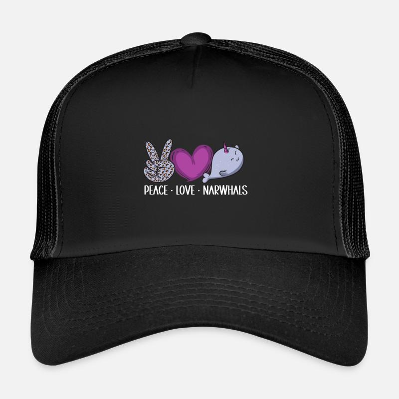 Narwal Einhornwal Trucker Cap