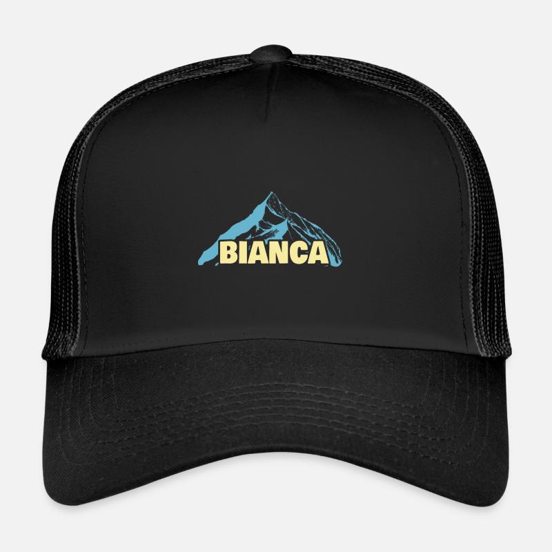 Cadeau pour Bianca Casquette trucker 