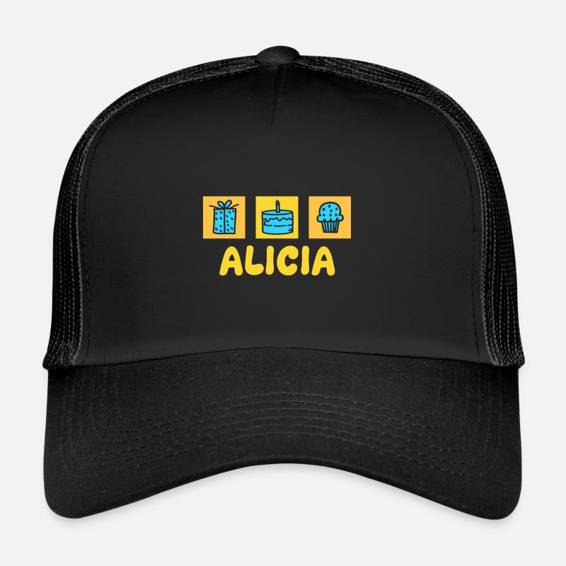 Alicia as a given name Trucker Cap