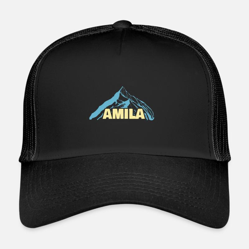 Cadeau pour Amila Casquette trucker 