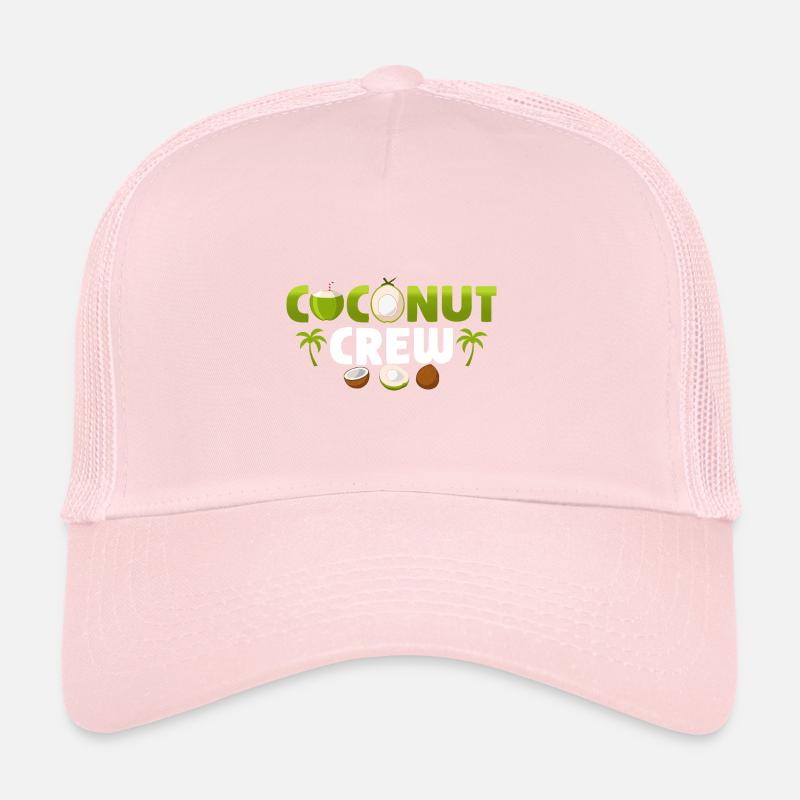 Coconut Palm Coconut Crew Trucker Cap