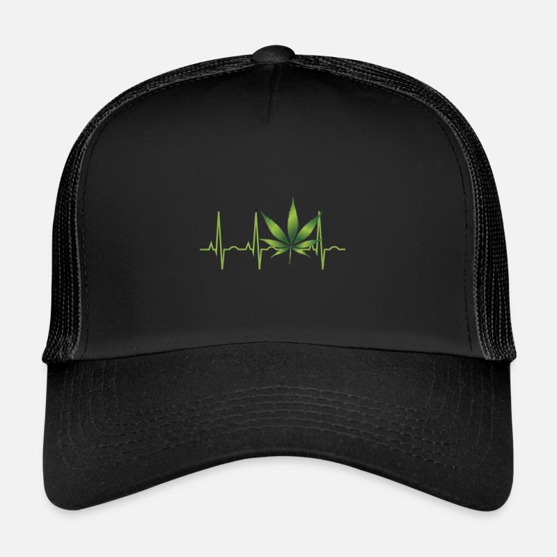 Cannabis Hemp THC 420 Trucker Cap