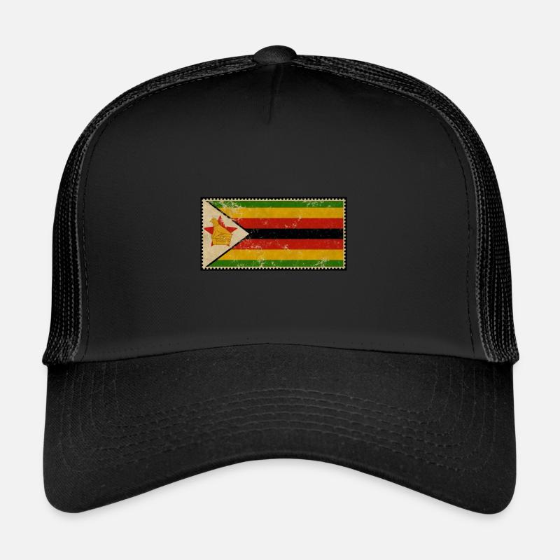 Zimbabwe - Trucker Cap - black/black
