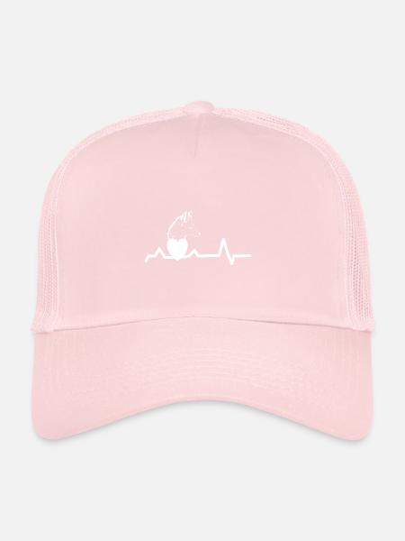 Foxes Fox Animals Fox - Trucker Cap - pale pink - Front