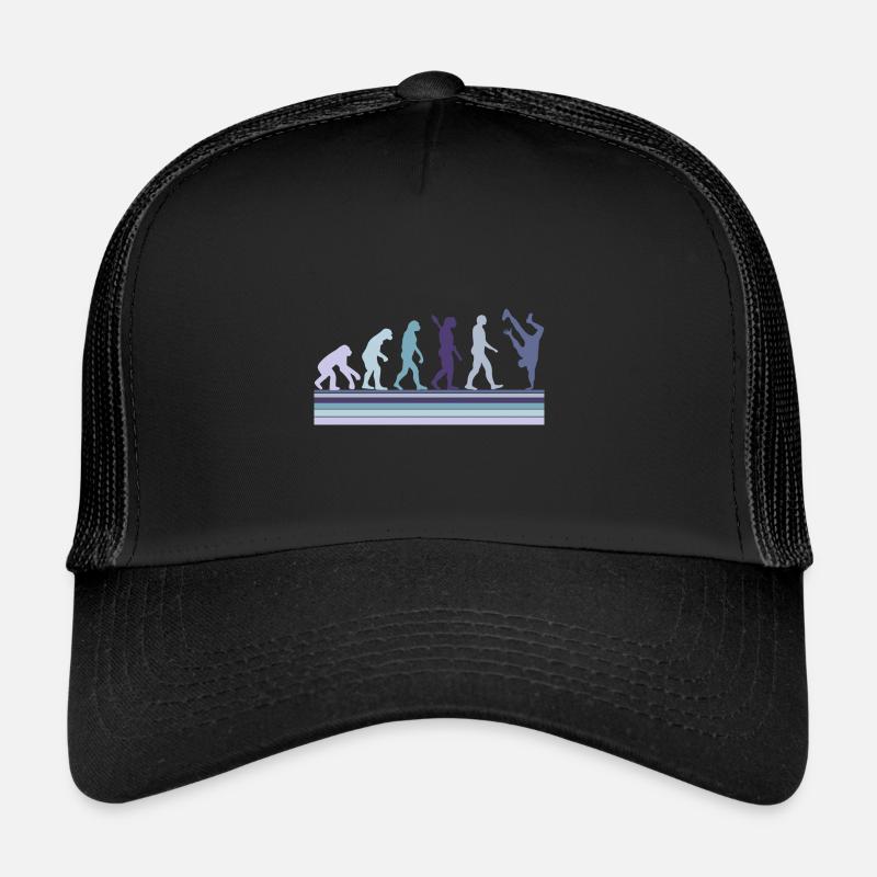 Evolution of Breakdancing B-Boy Dance Breakdance Trucker Cap