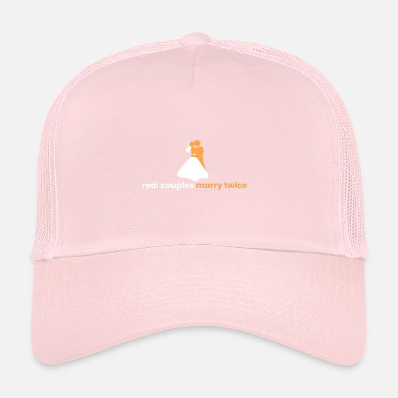 real couples marry twice Trucker Cap