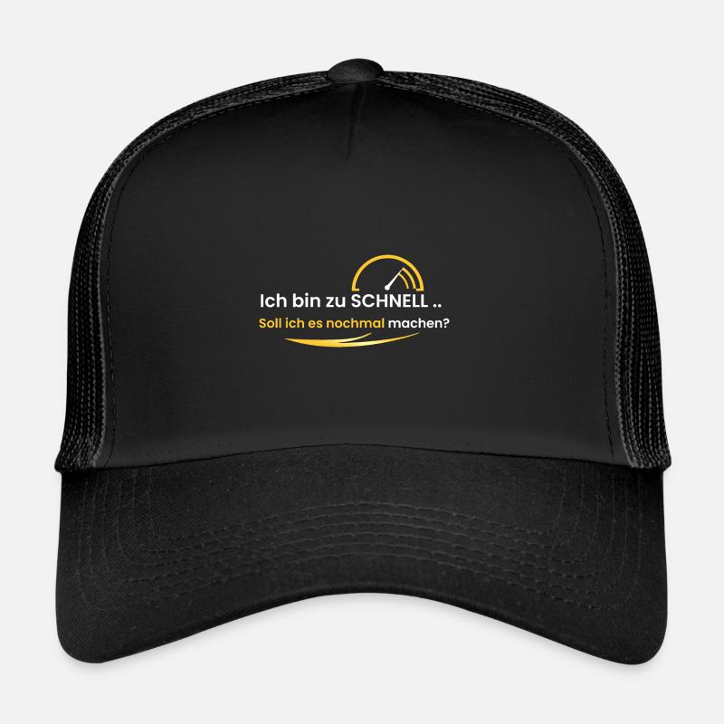 Ich bin zu schnell Trucker Cap