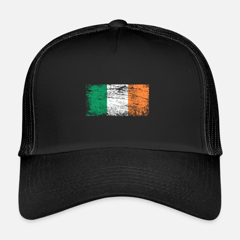 Drapeau de l’Irlande Casquette trucker 