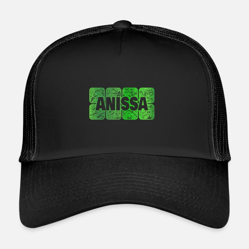 Anissa comme prénom Casquette trucker 