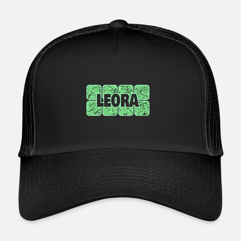 First name Leora Trucker Cap