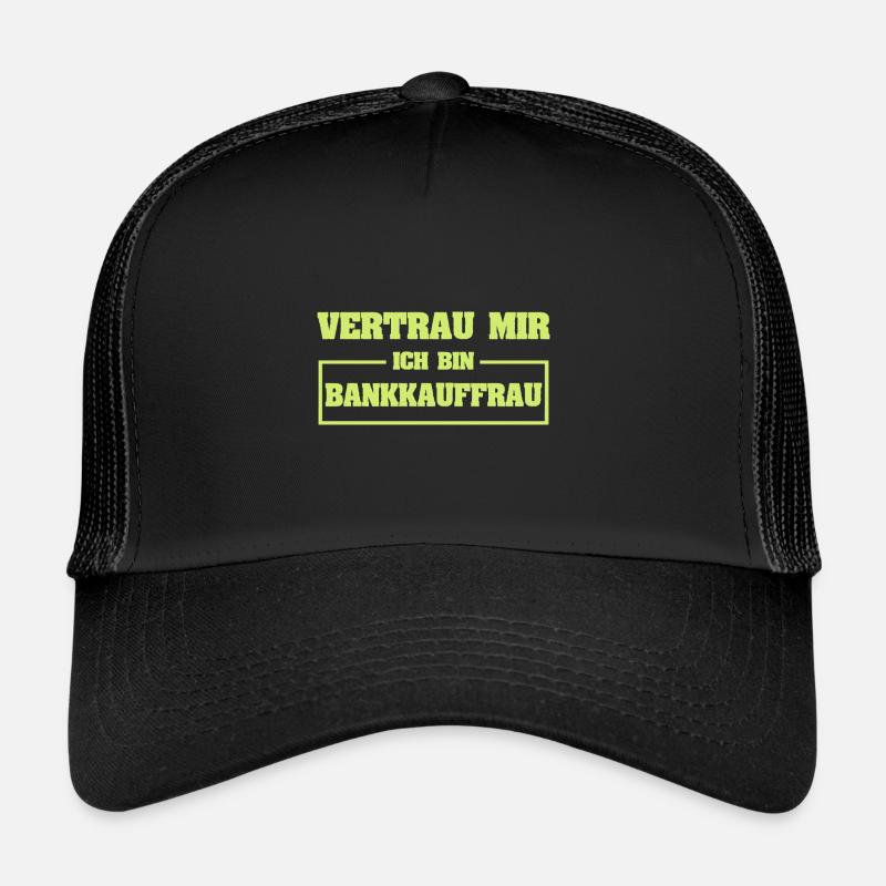 Employé de banque Casquette trucker 