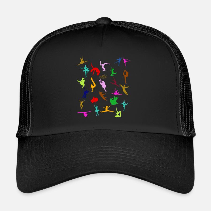 COLOURFUL SILHOUETTES Casquette trucker 