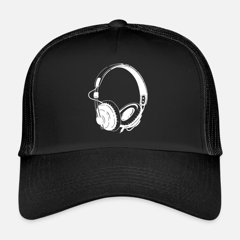 casque Casquette trucker 