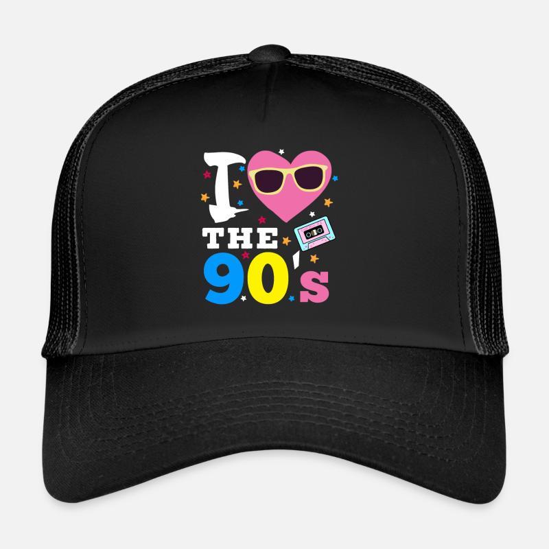J'aime les années 90 Casquette trucker 