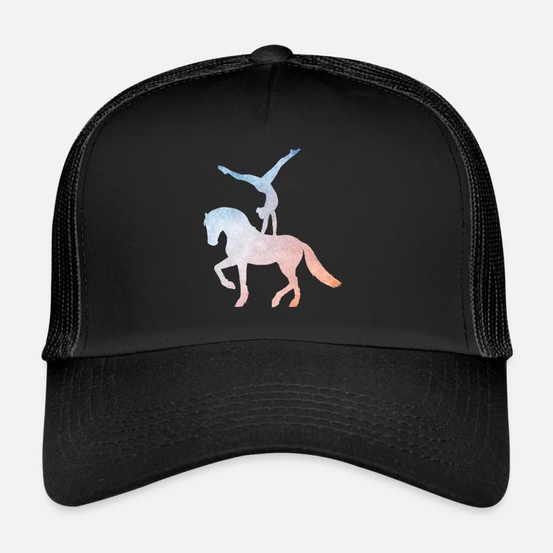 Saut - saut - Volti - chevaux Casquette trucker 