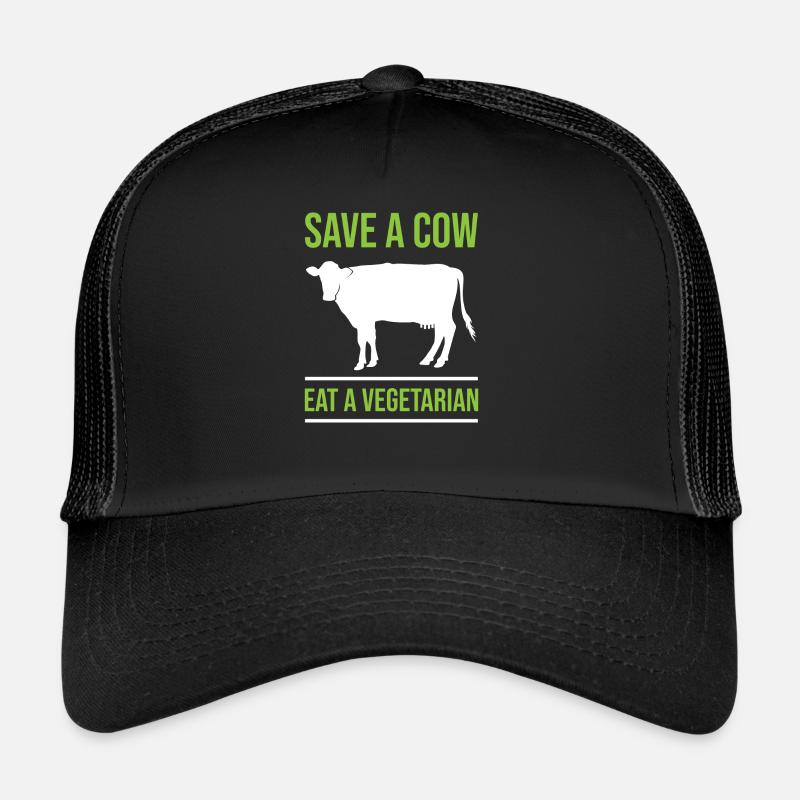 Cow cows gift agriculture beef animal farmer Trucker Cap