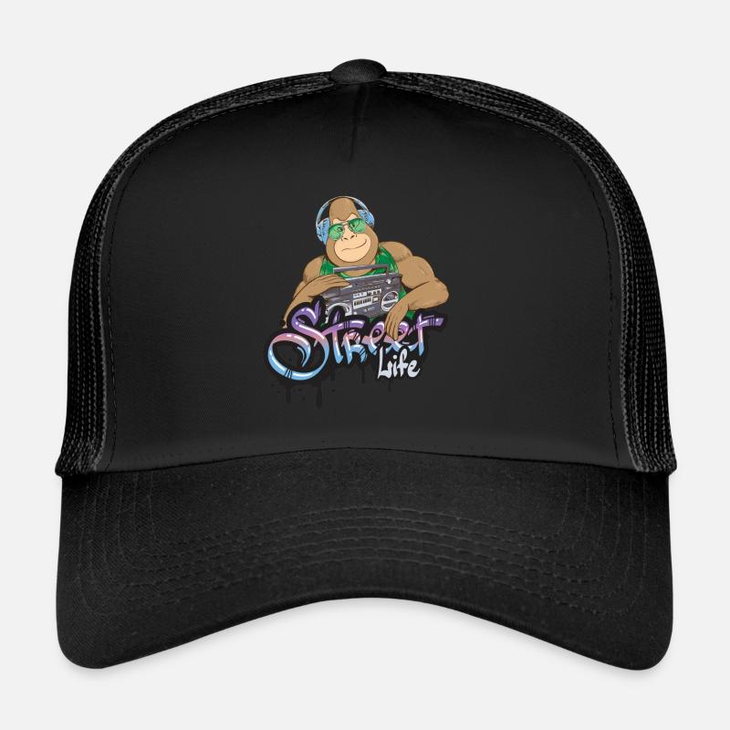 Gorilla Hiphop Casquette trucker 